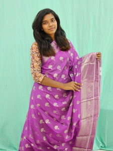 Kanchipuram Blended Trendy Silk Saree 053
