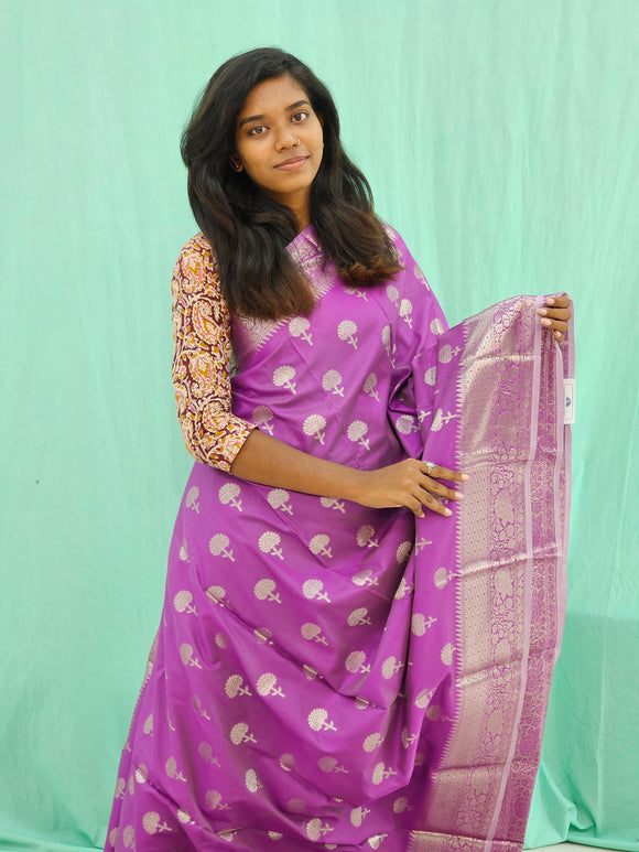 Kanchipuram Blended Trendy Silk Saree 053