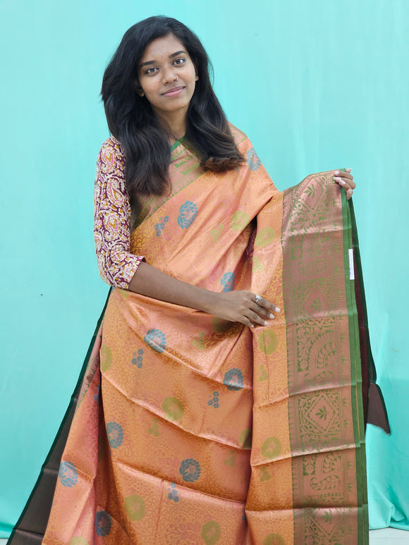 Kanchipuram Blended Trendy Silk Saree 081