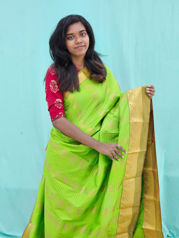 Kanchipuram Blended Trendy Silk Saree 114