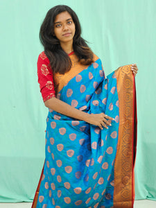 Kanchipuram Blended Trendy Silk Saree 116