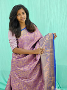 Kanchipuram Blended Trendy Tissue Silk Saree 049