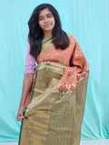 Kanchipuram Blended Trendy Tissue Silk Saree 069