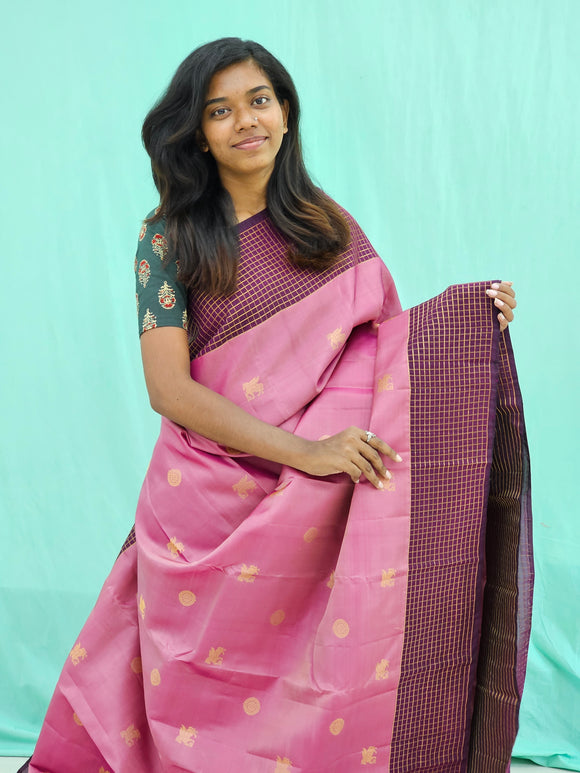 Kanchipuram Pure Luxurious Silk Saree 106