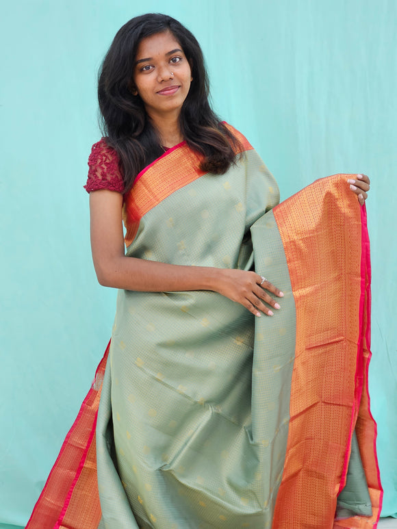 Kanchipuram Pure Elegant Silk Saree 004