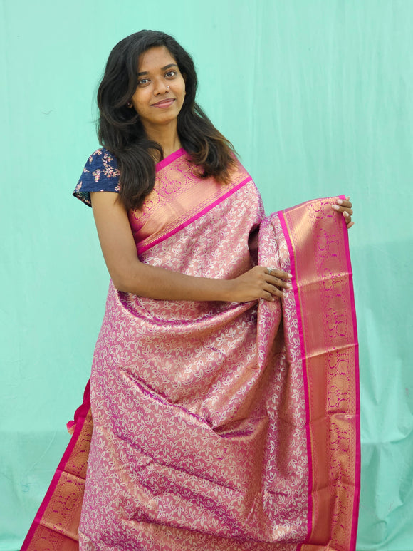Kanchipuram Blended Tissue Silk Saree 056