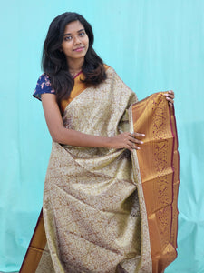 Kanchipuram Blended Tissue Silk Saree 057