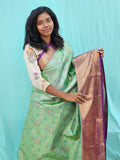 Kanchipuram Blended Grand Tissue Silk Saree 032