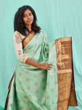 Kanchipuram Blended Grand Tissue Silk Saree 036