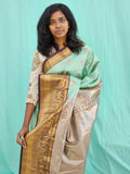 Kanchipuram Blended Grand Tissue Silk Saree 036