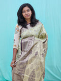 Kanchipuram Blended Grand Tissue Silk Saree 048