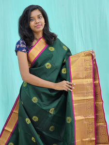 Kanchipuram Pure Luxurious Silk Saree 116