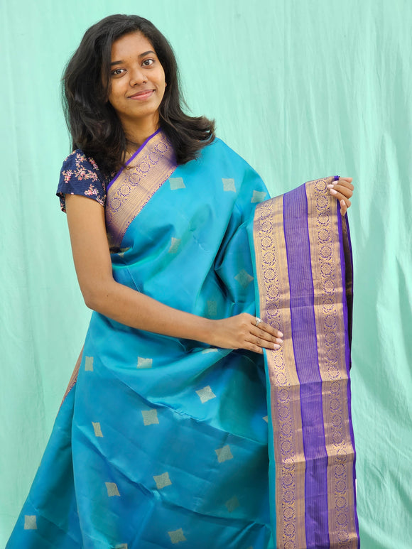 Kanchipuram Pure Luxurious Silk Saree 117