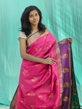 Kanchipuram Blended Mini Bridal Silk Saree 232