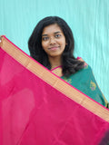 Kanchipuram Blended Mini Bridal Silk Saree 234