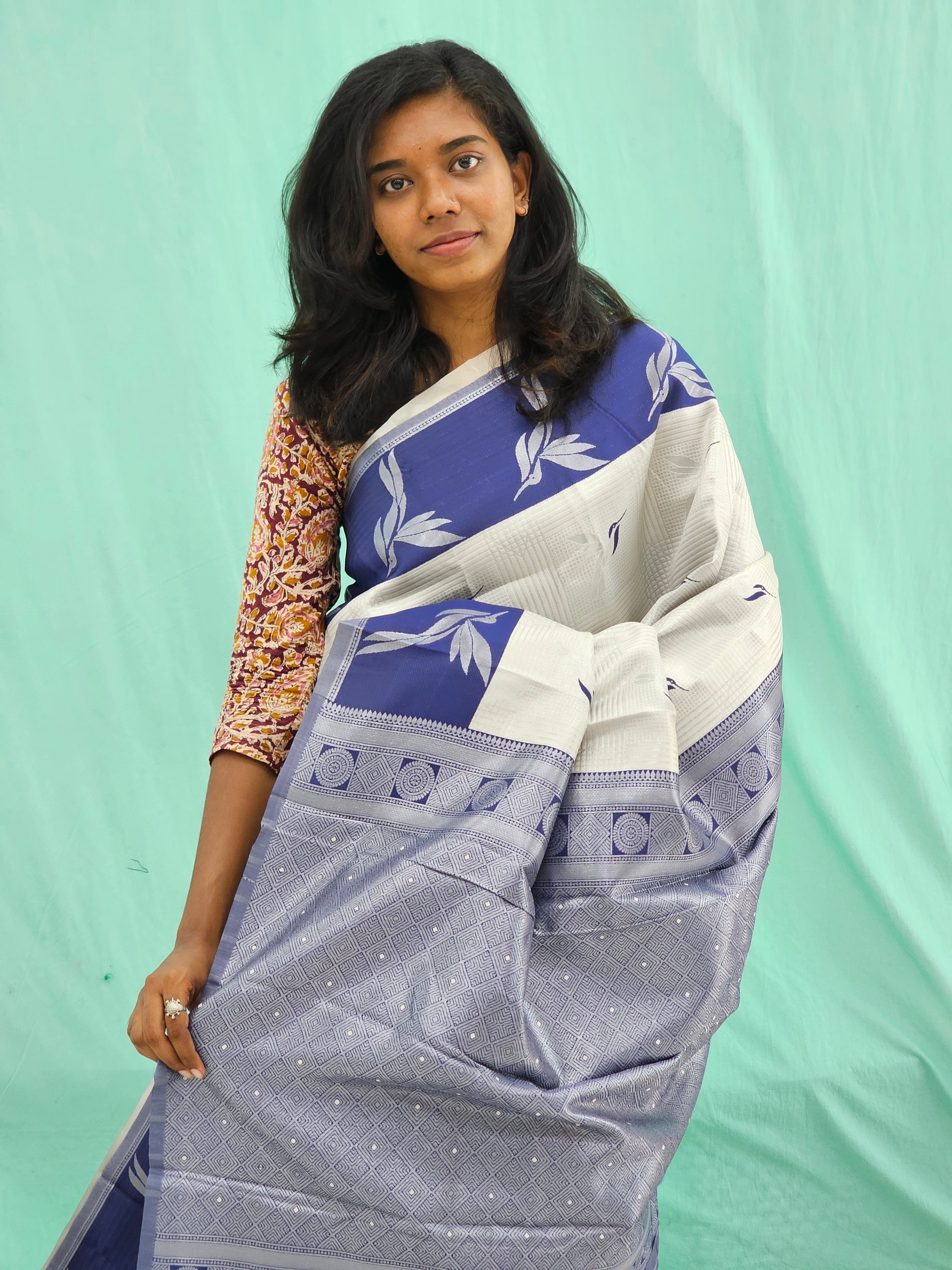 Kanchipuram Blended Gifted Silk Saree 004