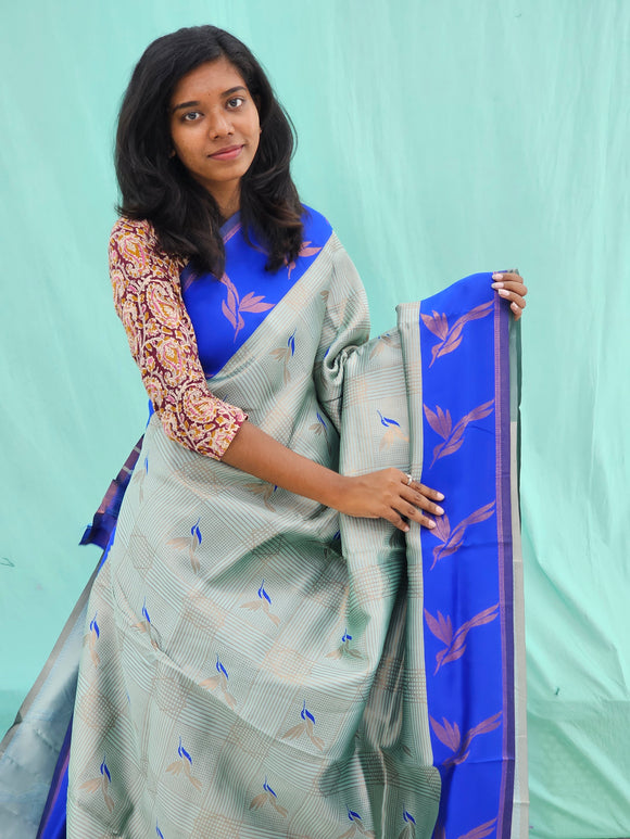 Kanchipuram Blended Gifted Silk Saree 005