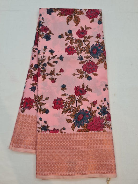 Kanchipuram Blended Soft Silk Silk Saree 088