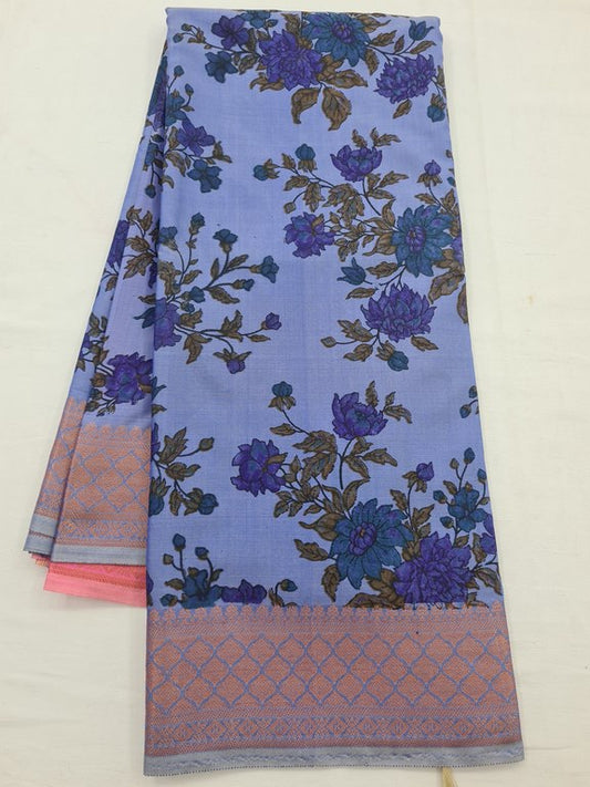 Kanchipuram Blended Soft Silk Silk Saree 093