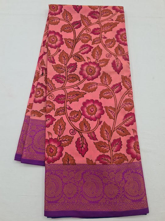Kanchipuram Blended Soft Silk Silk Saree 094