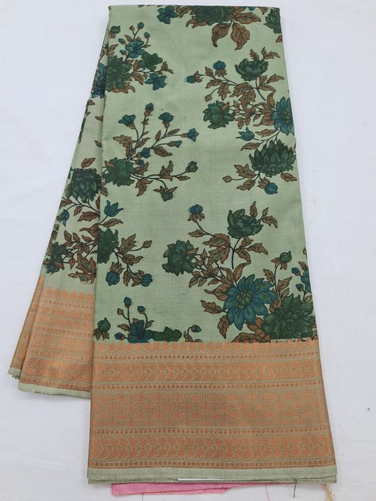 Kanchipuram Blended Soft Silk Silk Saree 095