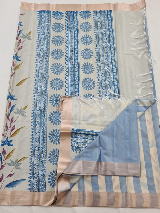 Kanchipuram Blended Soft Silk Saree 136