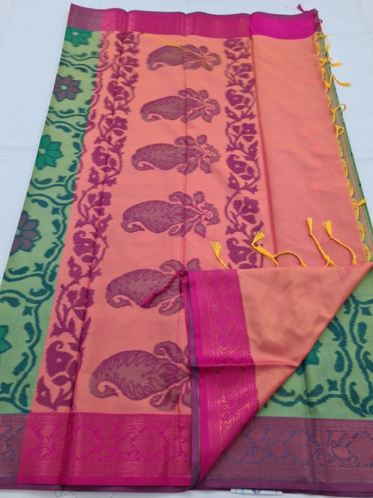 Kanchipuram Blended Pochampally Soft Silk Saree 146