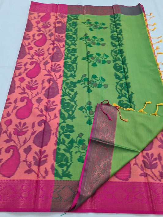 Kanchipuram Blended Pochampally Soft Silk Saree 147