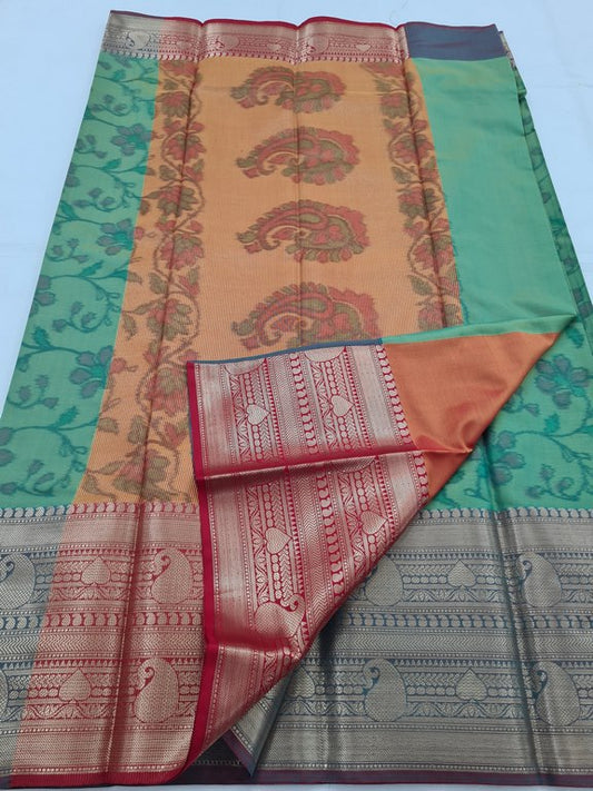 Kanchipuram Blended Pochampally Soft Silk Saree 150