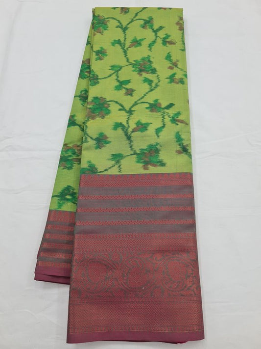 Kanchipuram Blended Pochampally Soft Silk Saree 155