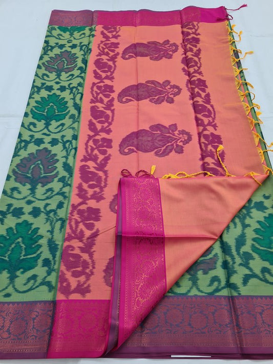 Kanchipuram Blended Pochampally Soft Silk Saree 165