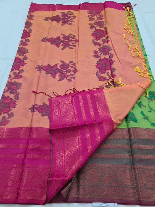 Kanchipuram Blended Pochampally Soft Silk Saree 168