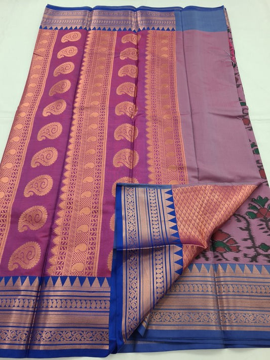 Kanchipuram Blended Pochampally Soft Silk Saree 169