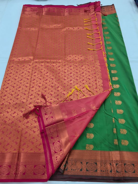 Kanchipuram Blended Soft Silk Saree 172