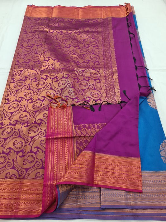 Kanchipuram Blended Soft Silk Saree 174
