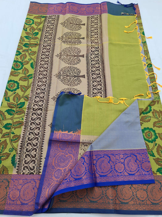 Kanchipuram Blended Soft Silk Silk Saree 001