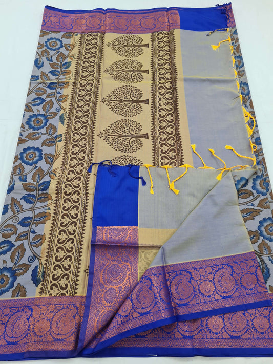 Kanchipuram Blended Soft Silk Silk Saree 002