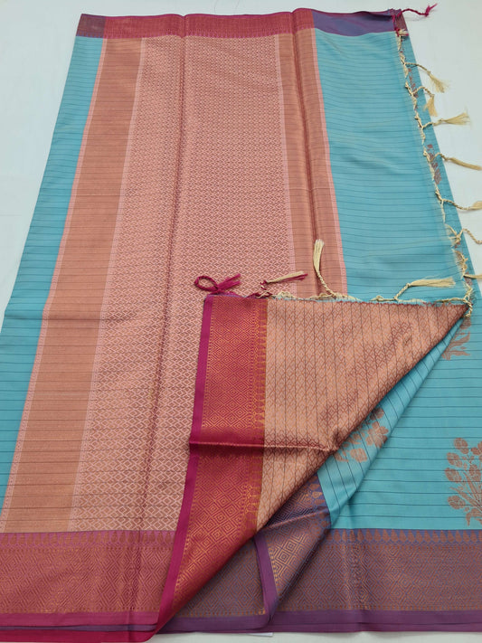 Kanchipuram Blended Soft Silk Silk Saree 005