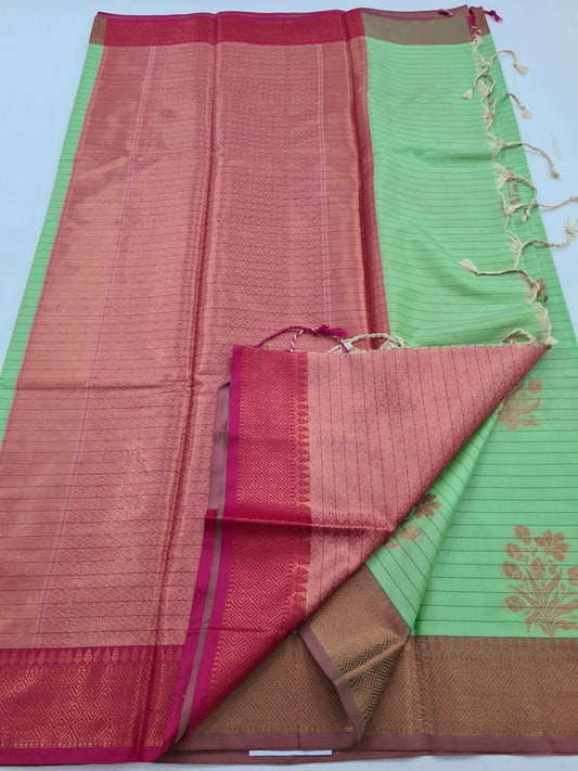 Kanchipuram Blended Soft Silk Silk Saree 006