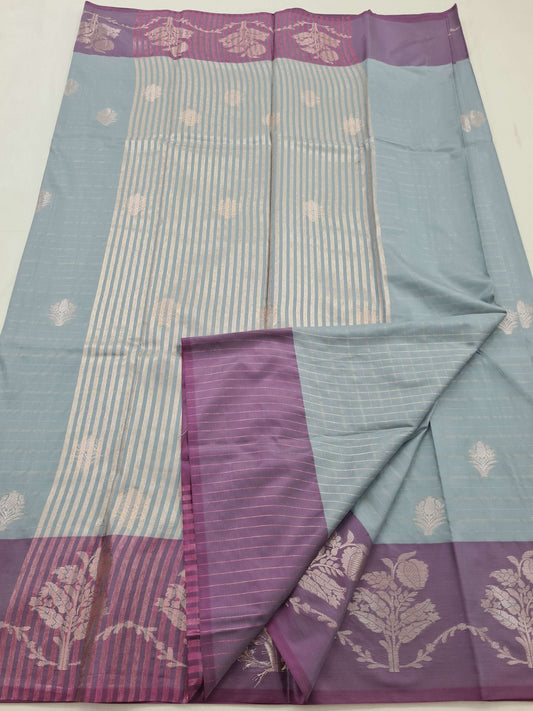 Kanchipuram Blended Soft Silk Silk Saree 009