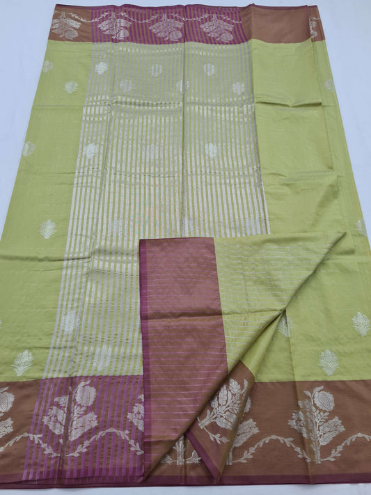 Kanchipuram Blended Soft Silk Silk Saree 012