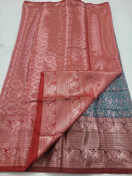 Kanchipuram Blended Fancy Saree 227
