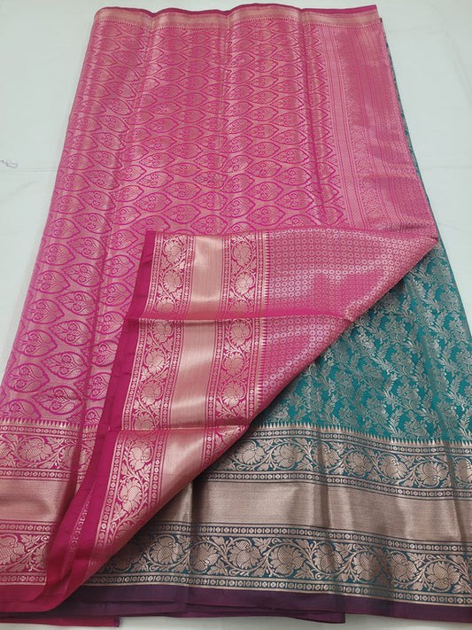 Kanchipuram Blended Fancy Saree 228