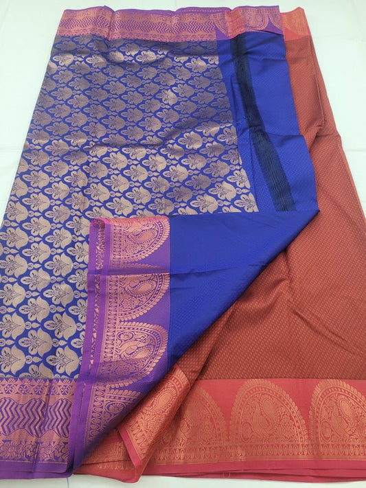 Kanchipuram Blended Fancy Saree 262