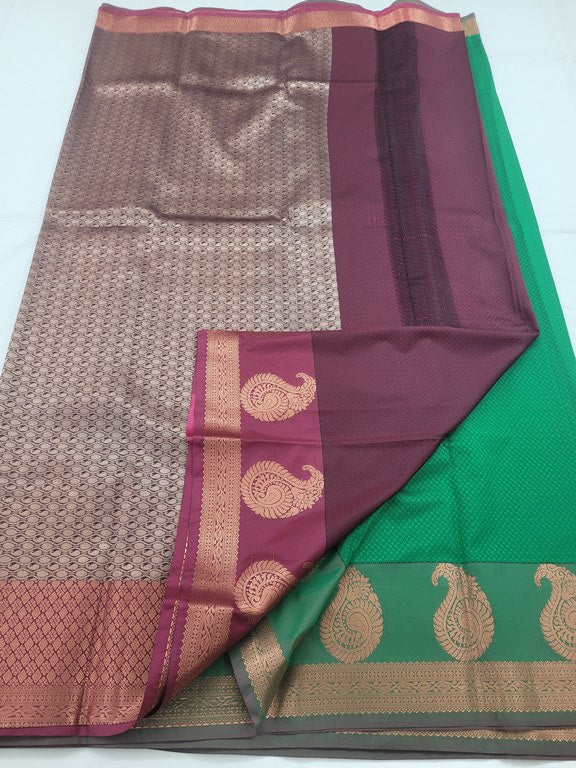 Kanchipuram Blended Fancy Saree 263
