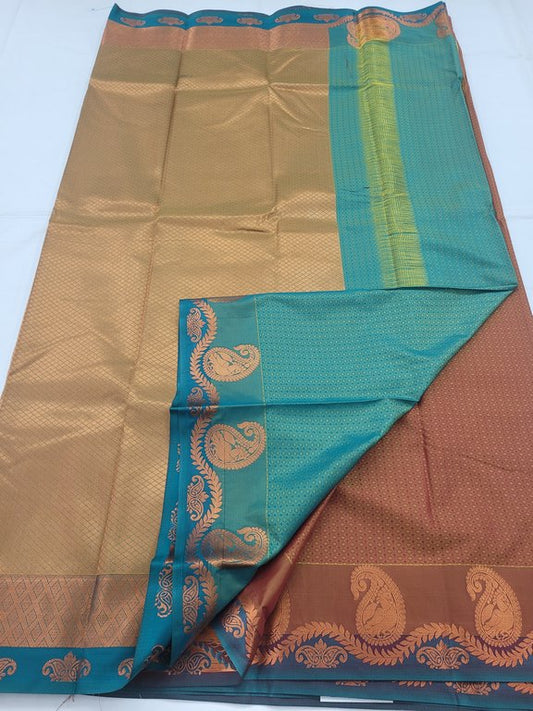 Kanchipuram Blended Fancy Saree 266