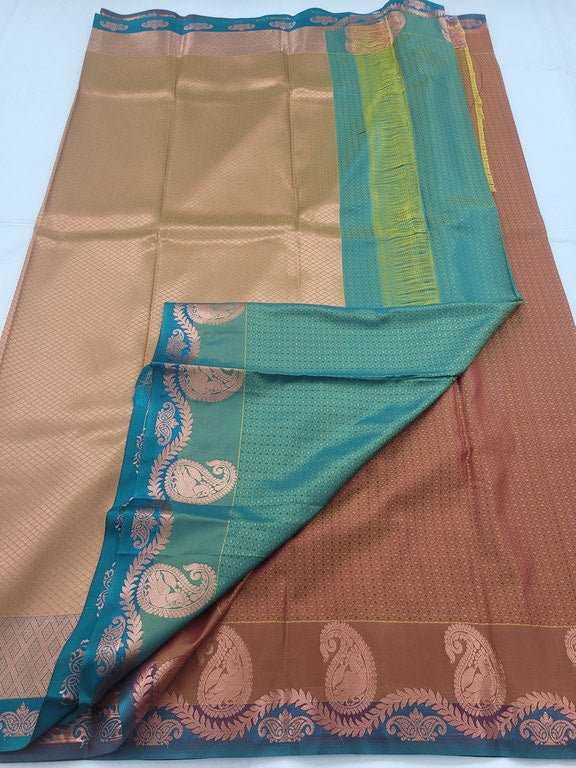 Kanchipuram Blended Fancy Saree 268