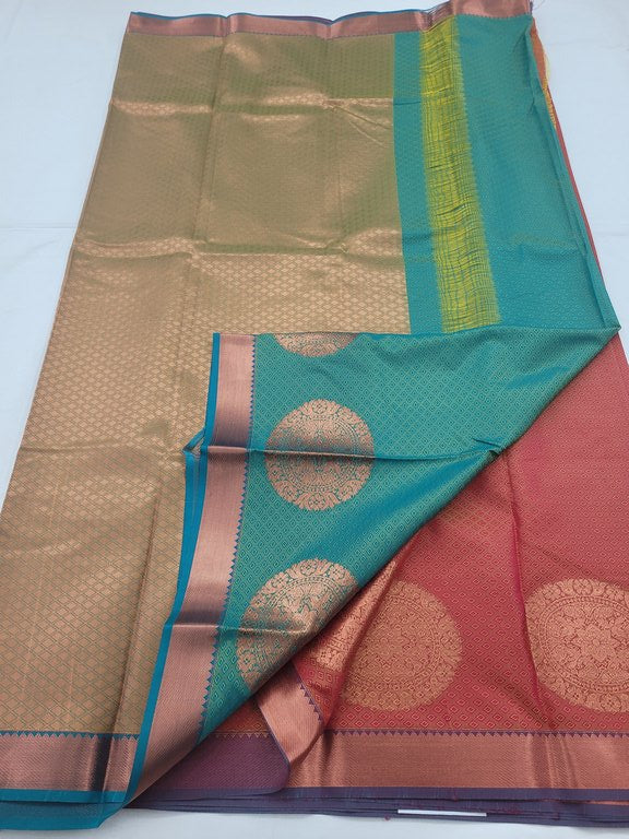 Kanchipuram Blended Fancy Saree 271