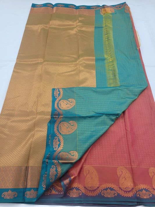 Kanchipuram Blended Fancy Saree 272