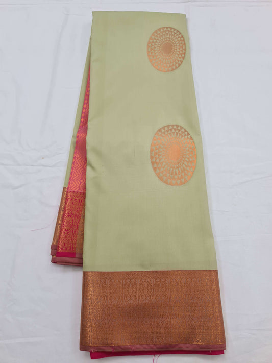Kanchipuram Blended Soft Silk Silk Saree 017